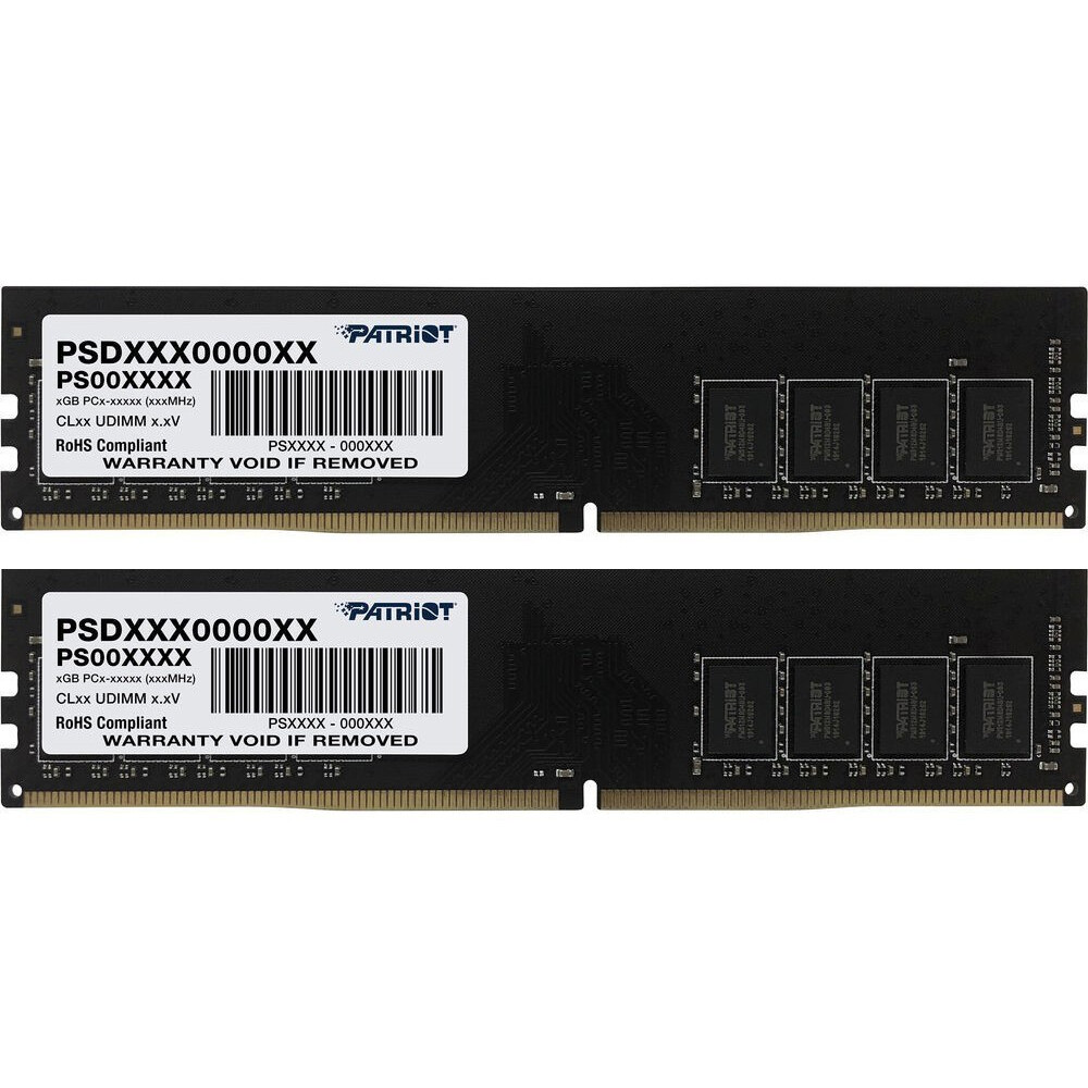 Оперативная память Patriot Signature DDR4 3200MHz, PSD416G3200K, 2x8 Гб KIT, 16 Гб детальное изображение - 1