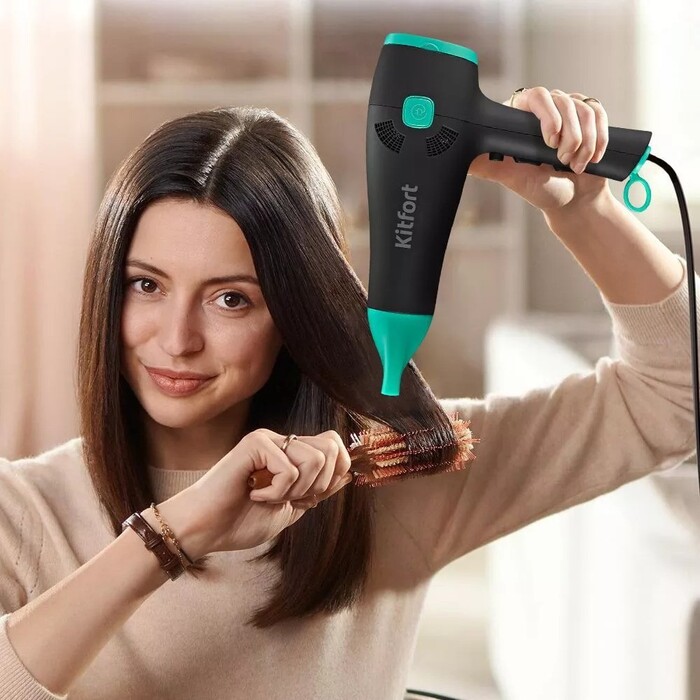 Фен KITFORT KT-3222, Черный №6