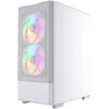 Корпус Powercase Mistral AY3W ARGB, Белый вариант - 3