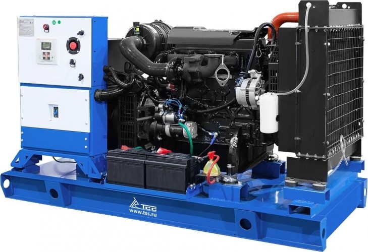 Генератор дизельный ТСС АД-60С-Т400-1РМ7 (TWC 83TS) 032029, открытый, 60 кВт, Синий детальное изображение - 1