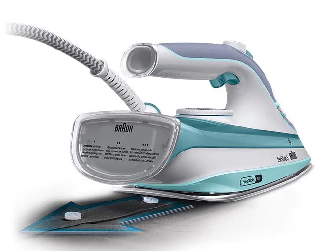 Утюг Braun TexStyle 5 SI 5017, Белый/Зеленый детальное изображение - 3