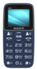 Мобильный телефон MAXVI B110, 32 Мб, Синий, Dual mini-SIM вариант - 2