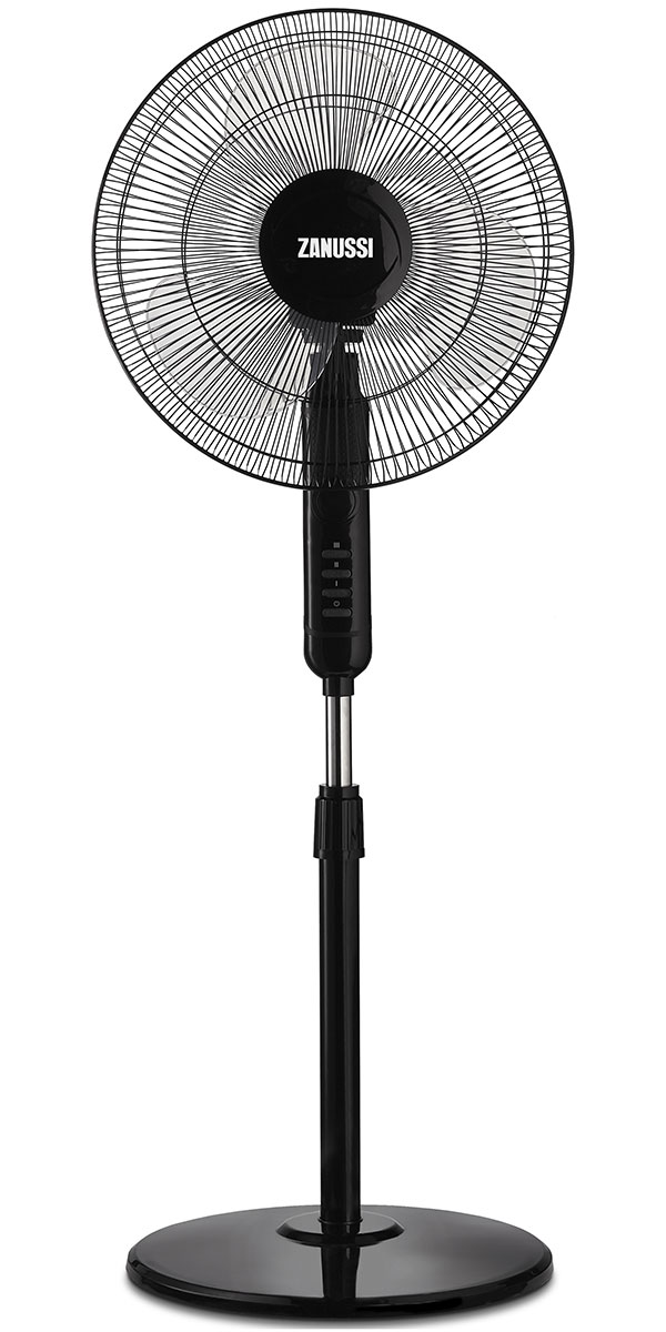 Вентилятор напольный Zanussi ZFF-705, 45 Вт, Черный детальное изображение - 1