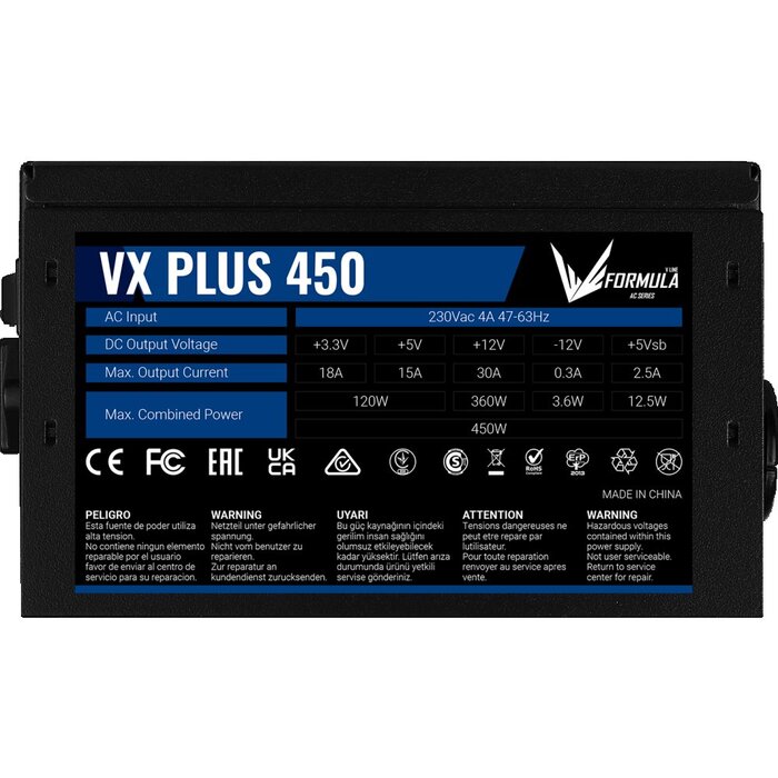 Блок питания Formula VX-450 PLUS, 450 Вт №5