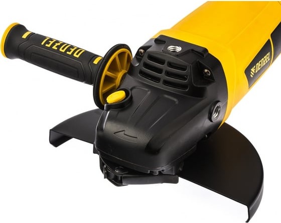 Угловая шлифовальная машина DENZEL AG230-2600 26917, 230 мм, 6000 об/мин, 2600 Вт детальное изображение - 3