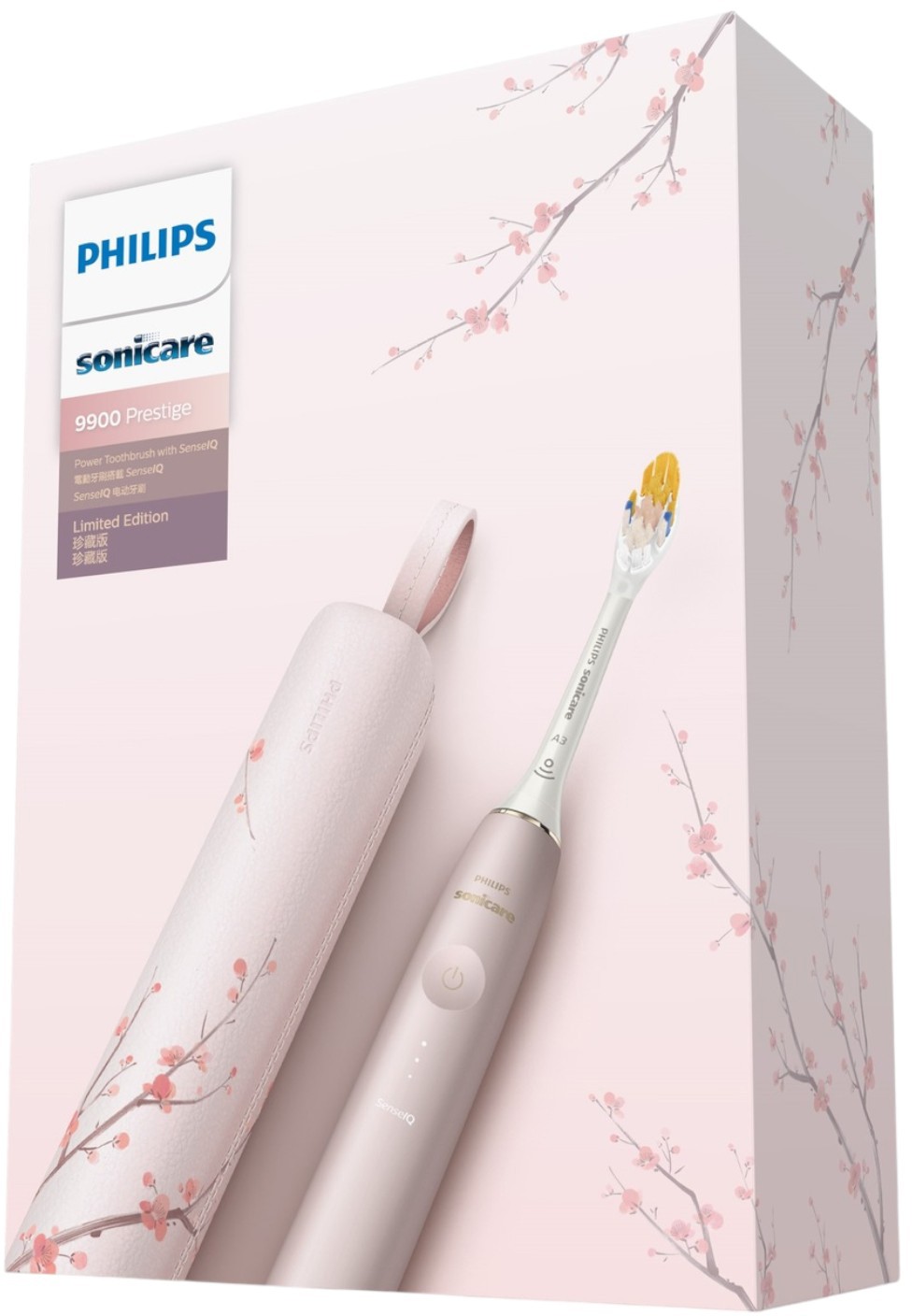Электрическая зубная щетка Philips Sonicare Diamond Clean 9900 Prestige, Розовый детальное изображение - 5
