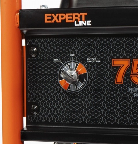 Генератор бензиновый DAEWOO GDA 8500E, 7 кВт, Оранжевый детальное изображение - 9