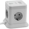 Сетевой фильтр Ritmix RM-242C, 2 м, Белый вариант - 3