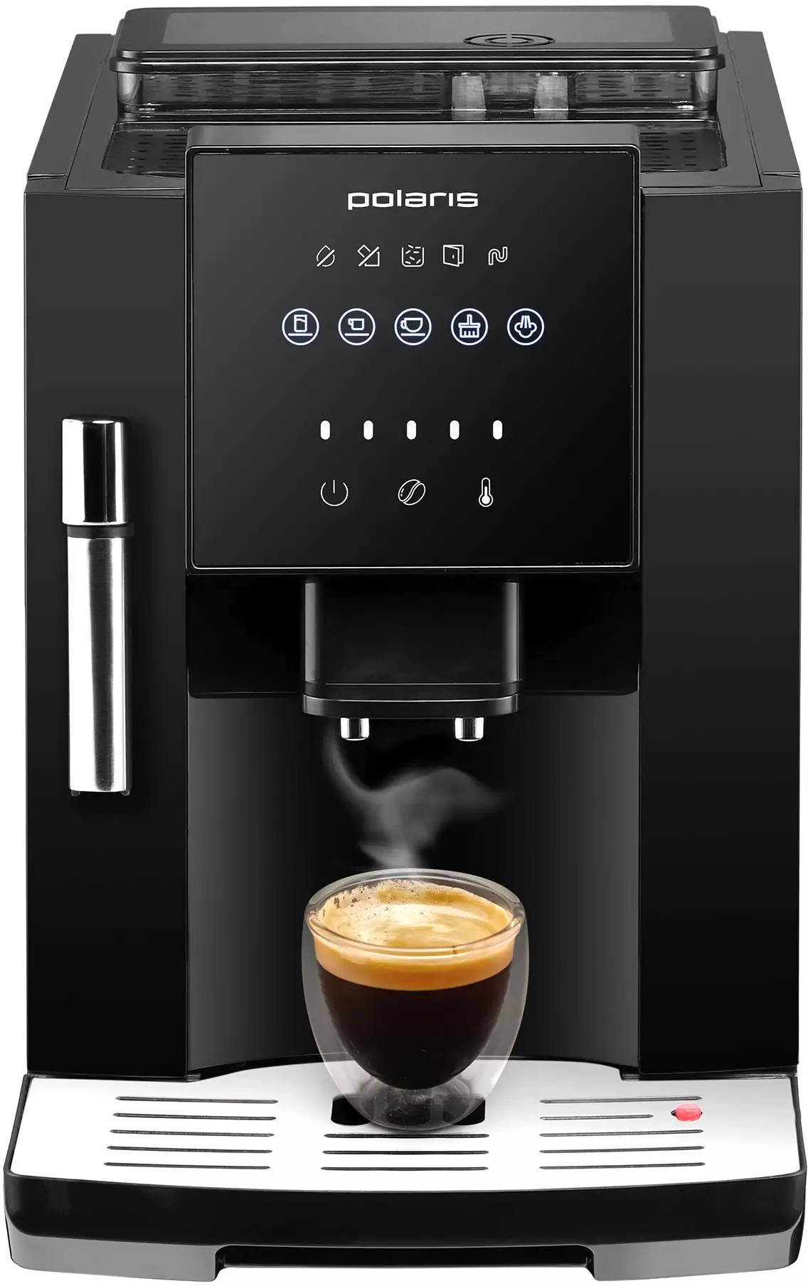 Кофемашина Polaris PACM 2041SW, Черный детальное изображение - 2