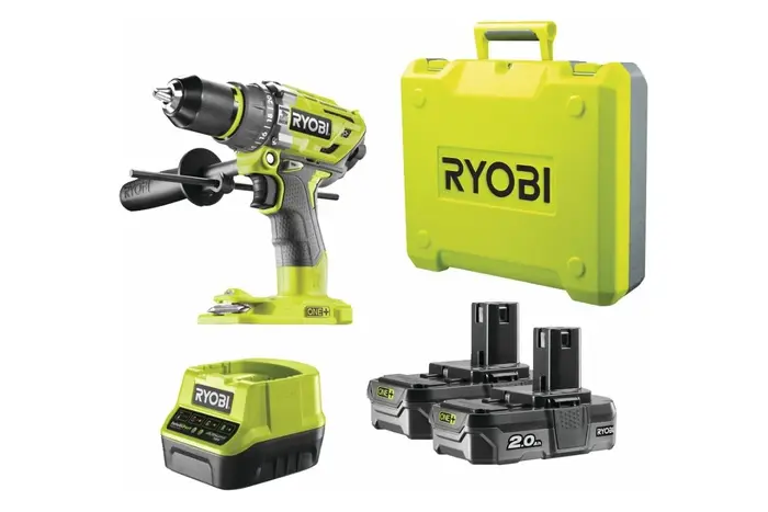 Аккумуляторная дрель-шуруповерт Ryobi ONE+ R18PD7-220B 5133004295, 18 В, 60 Нм, 2 А·ч  №5