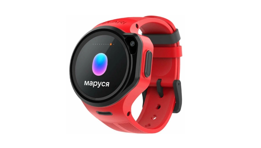 Детские смарт-часы ELARI KidPhone 4GR M, 44 мм, Красный детальное изображение - 1