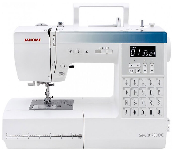 Швейная машина Janome Sewist 780DC, Белый №2