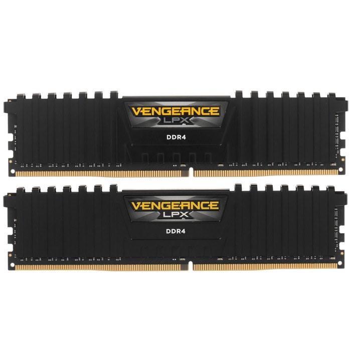 Оперативная память Corsair Vengeance LPX DDR4 3200MHz, CMK32GX4M2E3200C16, 2x16 Гб KIT, 32 Гб №1
