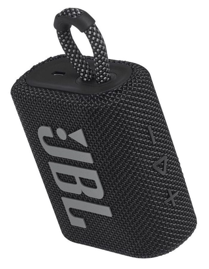 Портативная колонка JBL Go 3, Черный №4