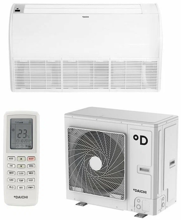 Сплит-система Daichi DA100ALKS1R/DF100ALS1R 100 м², Белый детальное изображение - 1