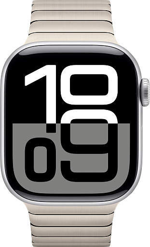 Умные часы Apple Watch Series 10 42 мм, Silver Aluminum Case with Natural Link Bracelet детальное изображение - 2