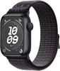 Умные часы Apple Watch Series 9 Midnight Aluminum Case GPS + Cellular with Nike Sport Band Black/Blue, 41 mm, Черный/Синий вариант - 1