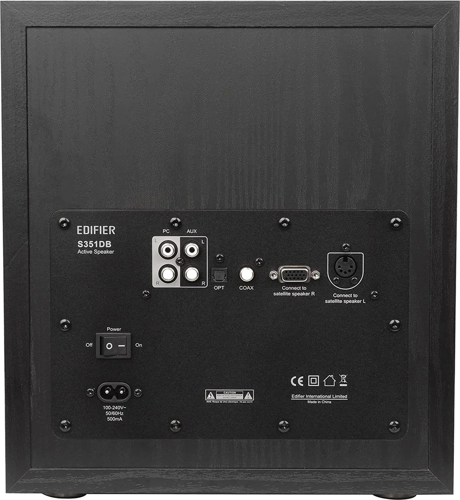 Полочная акустика Edifier S351DB, Черный детальное изображение - 3