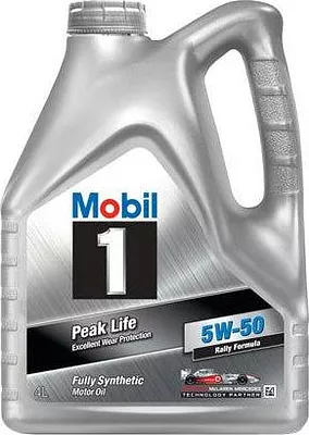 Моторное масло Mobil Peak Life 5W-50, 152561, 4 л  детальное изображение - 1
