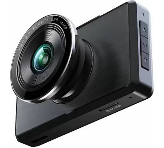 Автомобильный регистратор 360 Dash Cam G500H, 2-х канальный, 2560х1440 2K dpi, MicroSD, 128 ГБ, Черный детальное изображение - 2