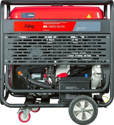 Генератор бензиновый FUBAG BS19000 DA ES 641060, 17 кВт, Красный детальное изображение - 3