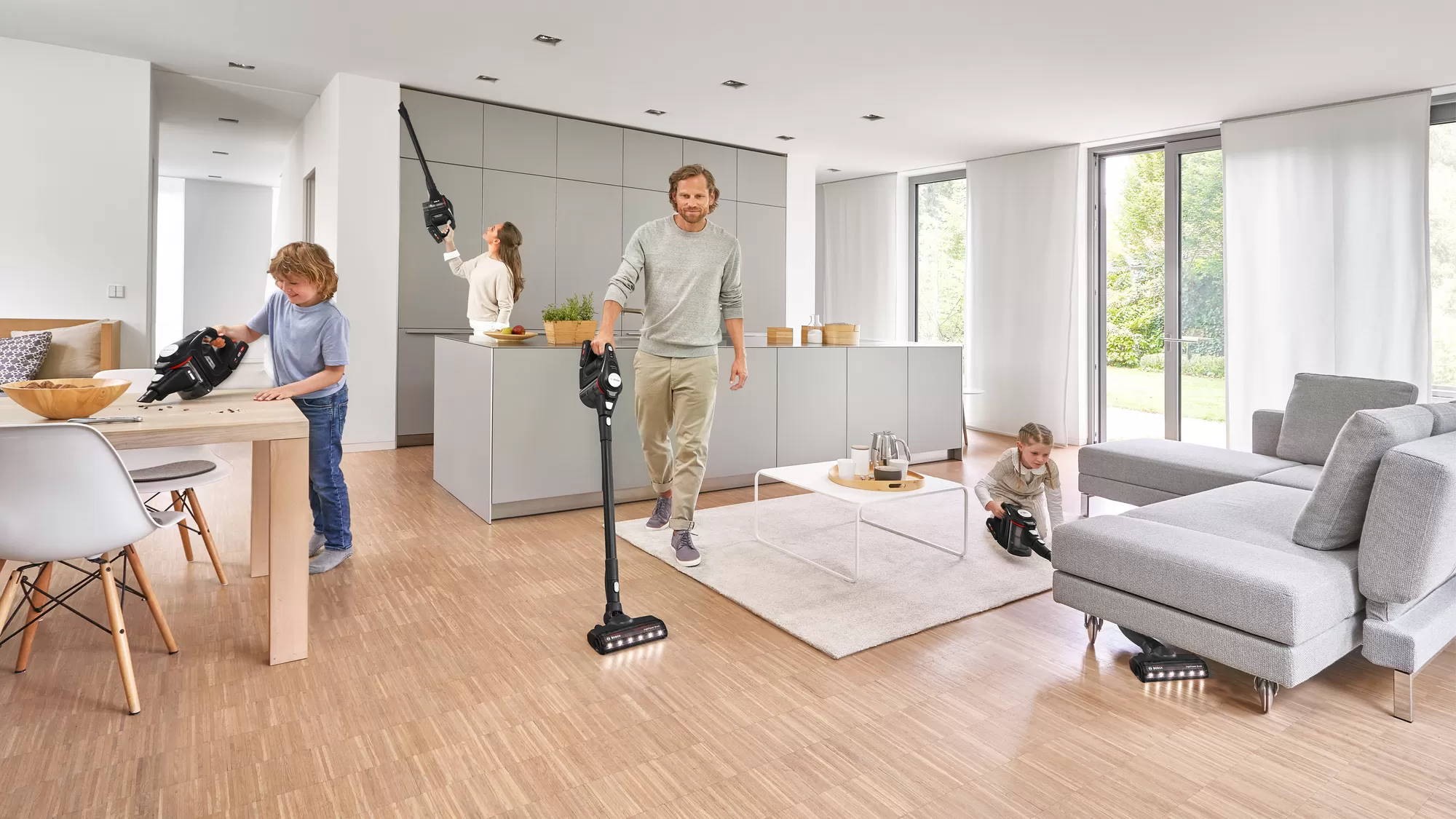 Пылесос вертикальный Bosch Unlimited Gen2 BCS 8214BL, Черный детальное изображение - 8