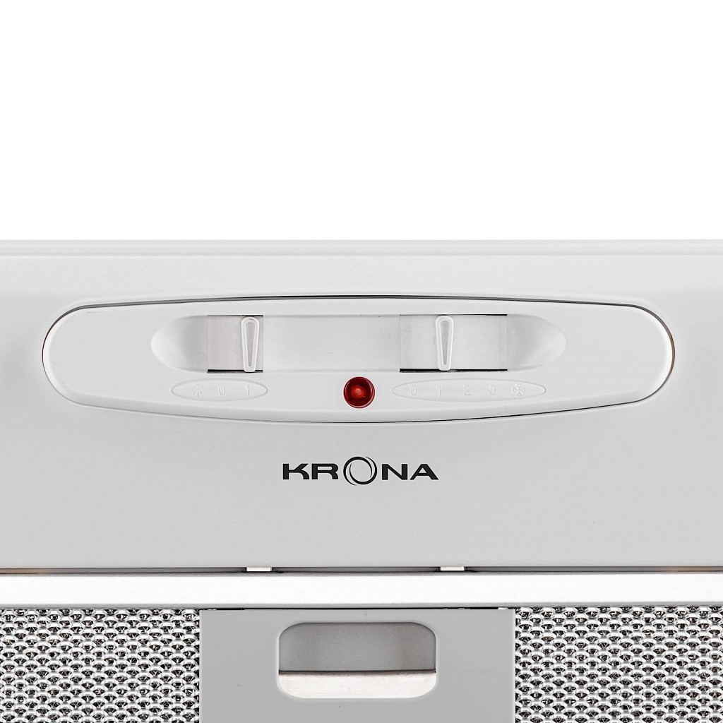 Вытяжка Krona MINI 600 WHITE slider, Белый детальное изображение - 5