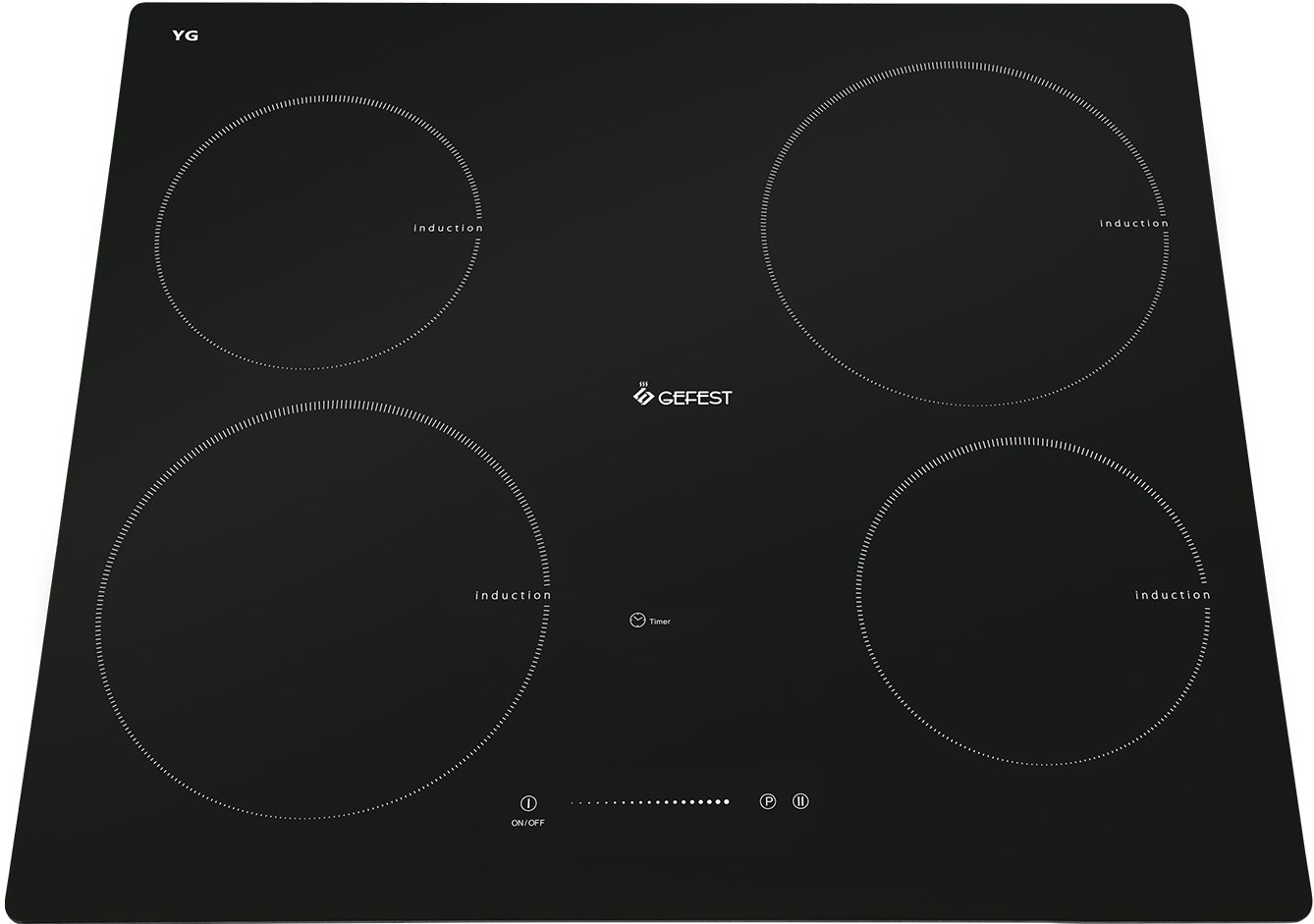 Индукционная варочная панель Gefest CH 4232 K1, Черный детальное изображение - 2