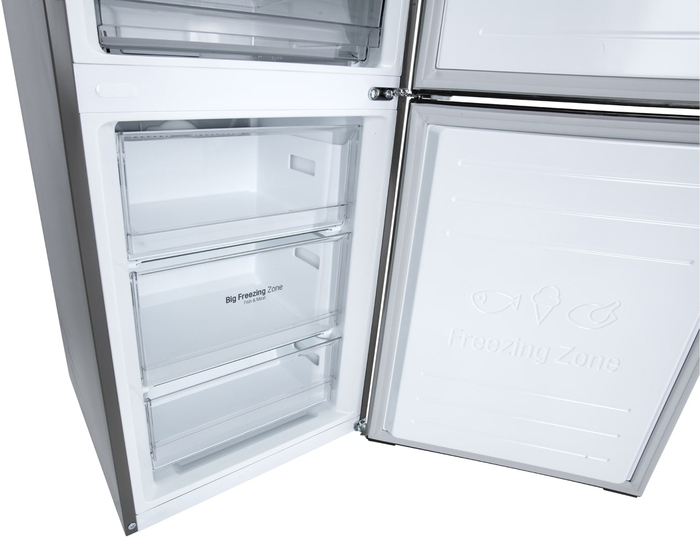 Холодильник LG GA-B459CLWL, Темный графит №4