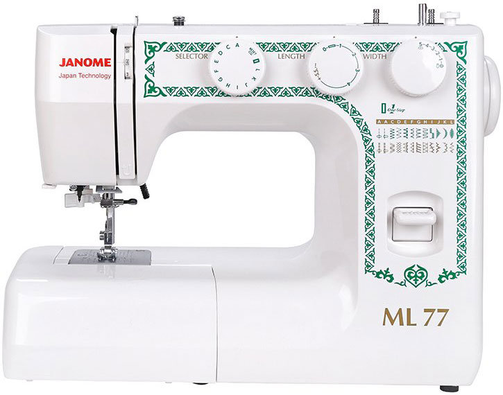 Швейная машина Janome ML77, Зеленый детальное изображение - 1