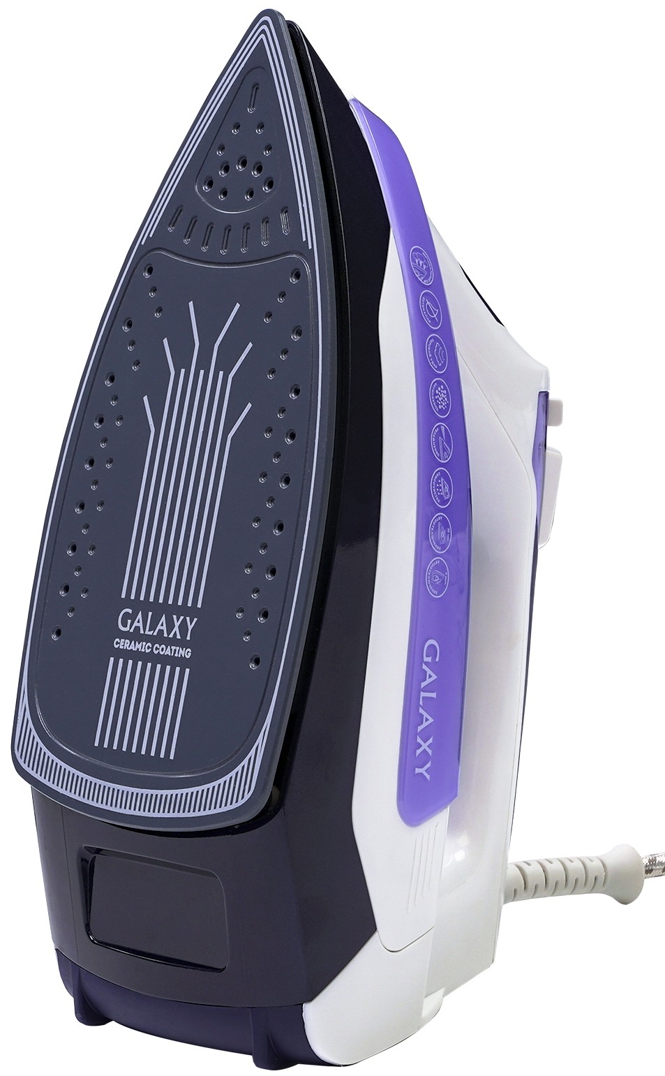 Утюг Galaxy GL 6130, Фиолетовый детальное изображение - 6