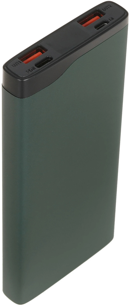 Внешний аккумулятор Olmio QL-10 (043982), 10000 мАч, Серый №1