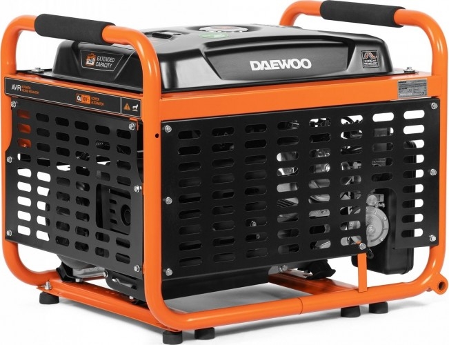 Генератор бензиновый DAEWOO GDA 7500DFE (бензин/газ), 6 кВт, Оранжевый детальное изображение - 2