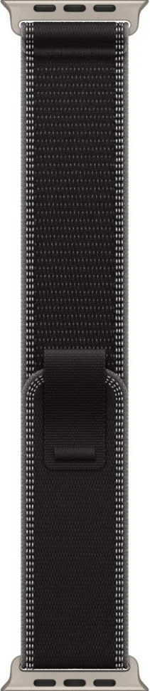 Умные часы Apple Watch Ultra 3 49 мм, Natural Titanium Case with Black/Charcoal Trail Loop, Черный уголь детальное изображение - 3