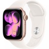 Умные часы Apple Watch Series 11 42 мм, Jet Black Aluminium Case with Black Sport Band, GPS, Черный вариант - 1