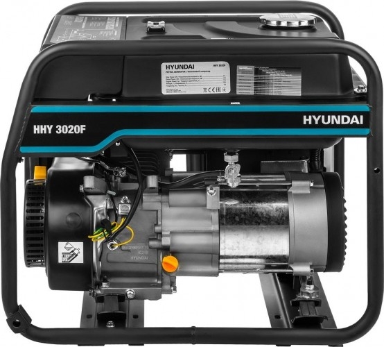 Генератор бензиновый HYUNDAI HHY 3020F, 2.8 кВт, Черный детальное изображение - 4