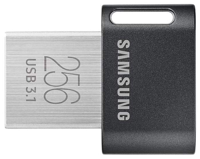 Флешка Samsung FIT Plus USB 3.1 256 ГБ Grey MUF-256AB, Черный №4