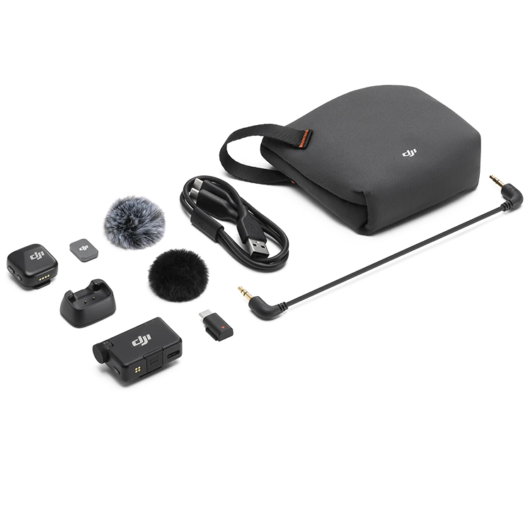 Радиосистема DJI Mic Mini (RX + TX), Черный детальное изображение - 2