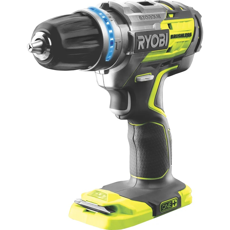Аккумуляторная дрель-шуруповерт Ryobi R18DDBL-0 ONE+ 5133002437, 18 В, 60 Нм, б/а  детальное изображение - 1
