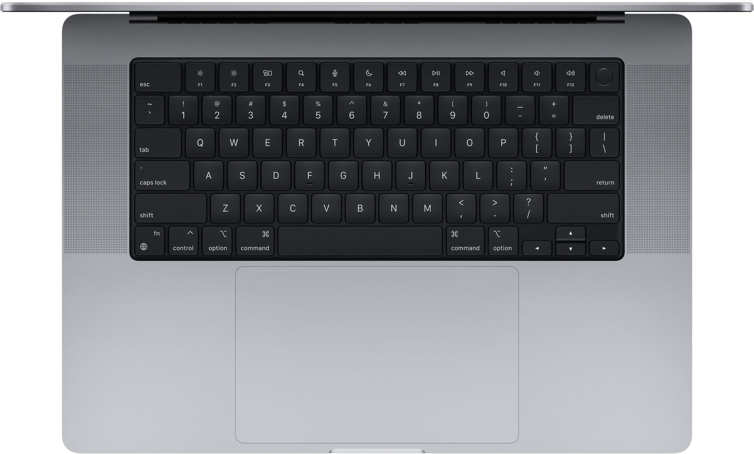 Ноутбук Apple MacBook Pro 2021, RAM 16 ГБ, Серый космос, SSD 512 ГБ, Apple graphics 16-core Ноутбук Apple MacBook Pro 2021, RAM 16 ГБ, Серый космос, SSD 512 ГБ, Apple graphics 16-core детальное изображение - 3