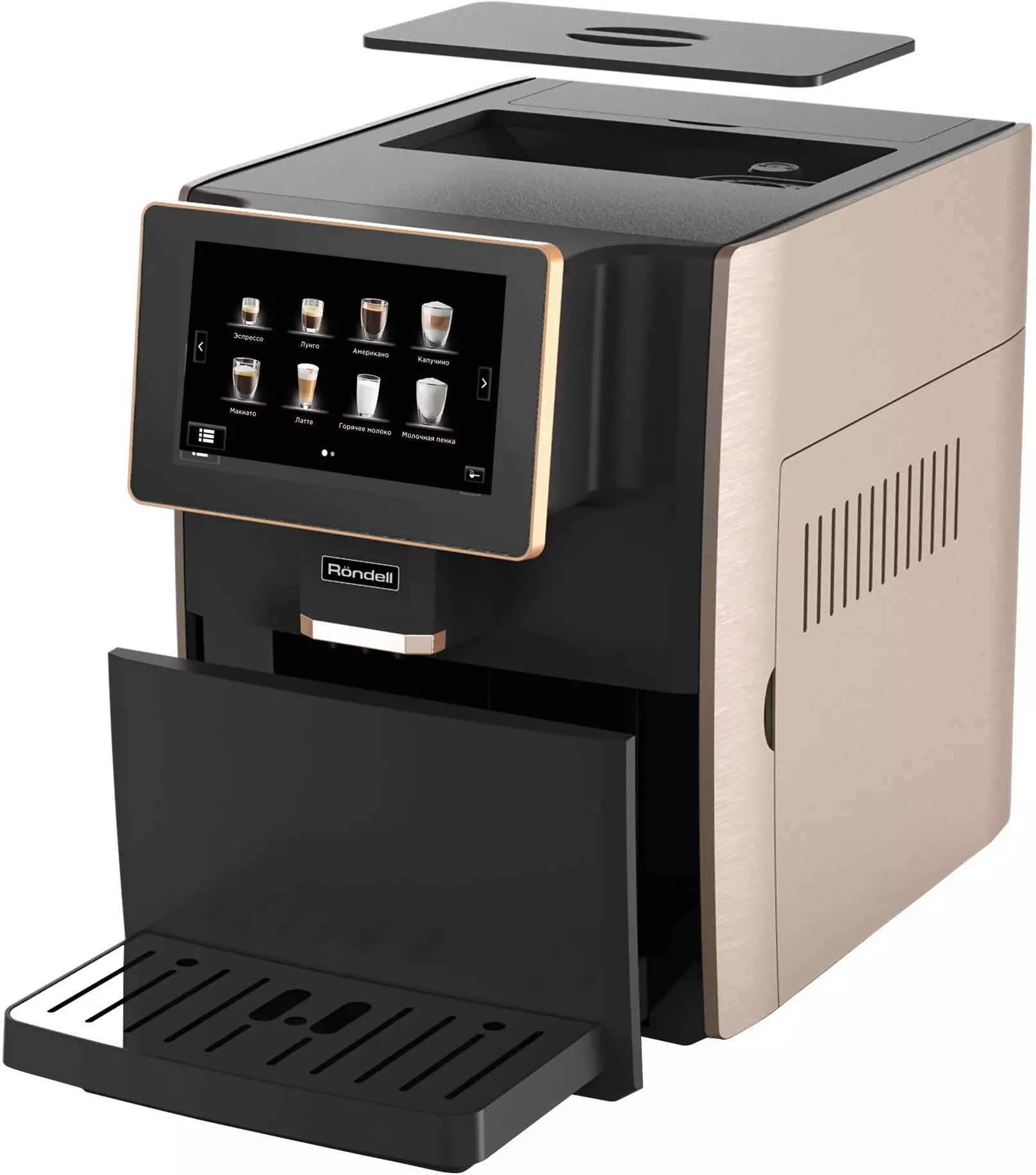 Кофемашина Rondell-МБТ RDE-1111, Бежевый детальное изображение - 3