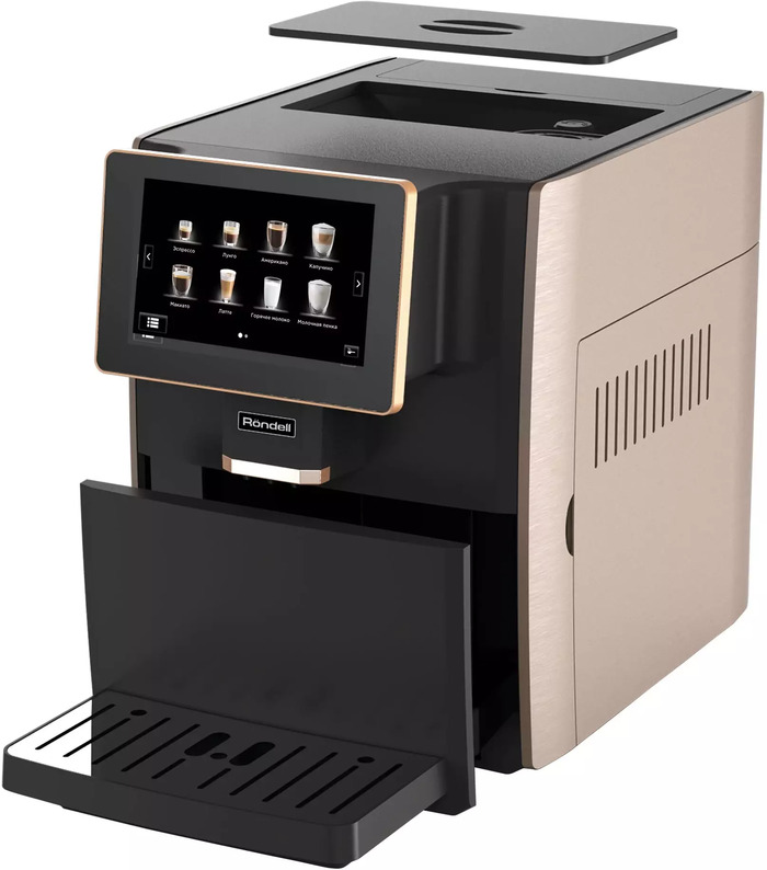 Кофемашина Rondell-МБТ RDE-1111, Бежевый №3