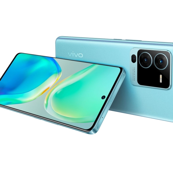 Смартфон Vivo V25 Pro 256 ГБ, Голубой, Dual nano-SIM детальное изображение - 10