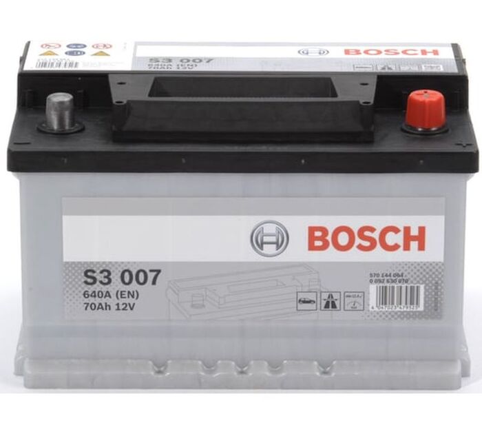 Аккумулятор BOSCH Silver EN640 R+, обратная, 0092S30070 70 А·ч №1