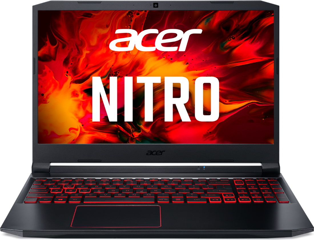 Ноутбук Acer Nitro 5 AN515-55-50ZA, RAM 8 ГБ, Черный, SSD 512 ГБ, nVidia GeForce GTX 1650 детальное изображение - 1