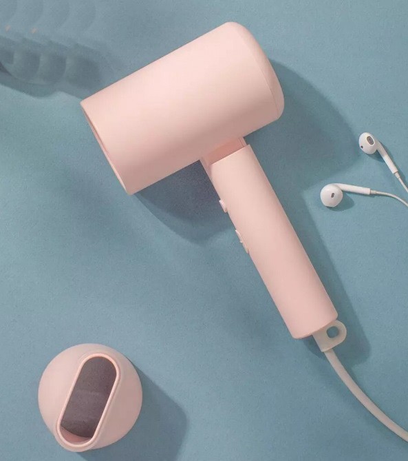 Фен Xiaomi Mijia Negative Ion Portable Hair Dryer H100, Розовый детальное изображение - 2