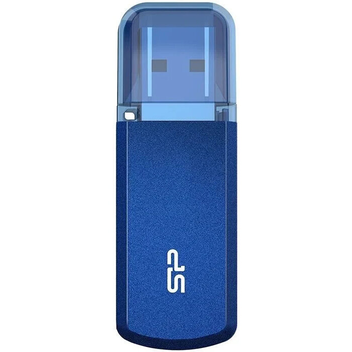 USB Flash накопитель Silicon Power Helios 202 (SP016 ГБUF3202V1B) 16 ГБ, синий №1