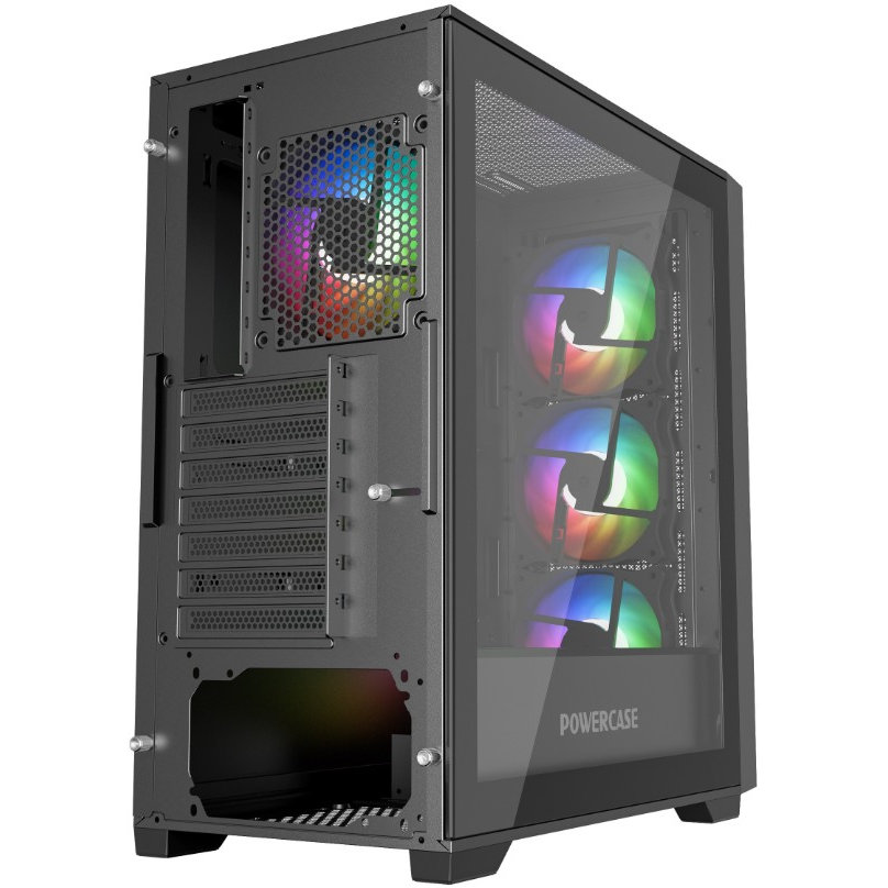 Корпус Powercase ByteFlow Micro, Черный детальное изображение - 5