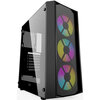 Корпус Powercase Rhombus X3 Mesh LED, Черный вариант - 1