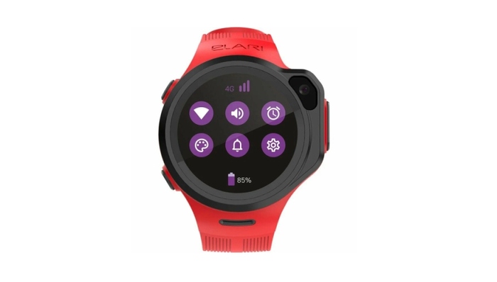 Детские смарт-часы ELARI KidPhone 4GR M, 44 мм, Красный №3